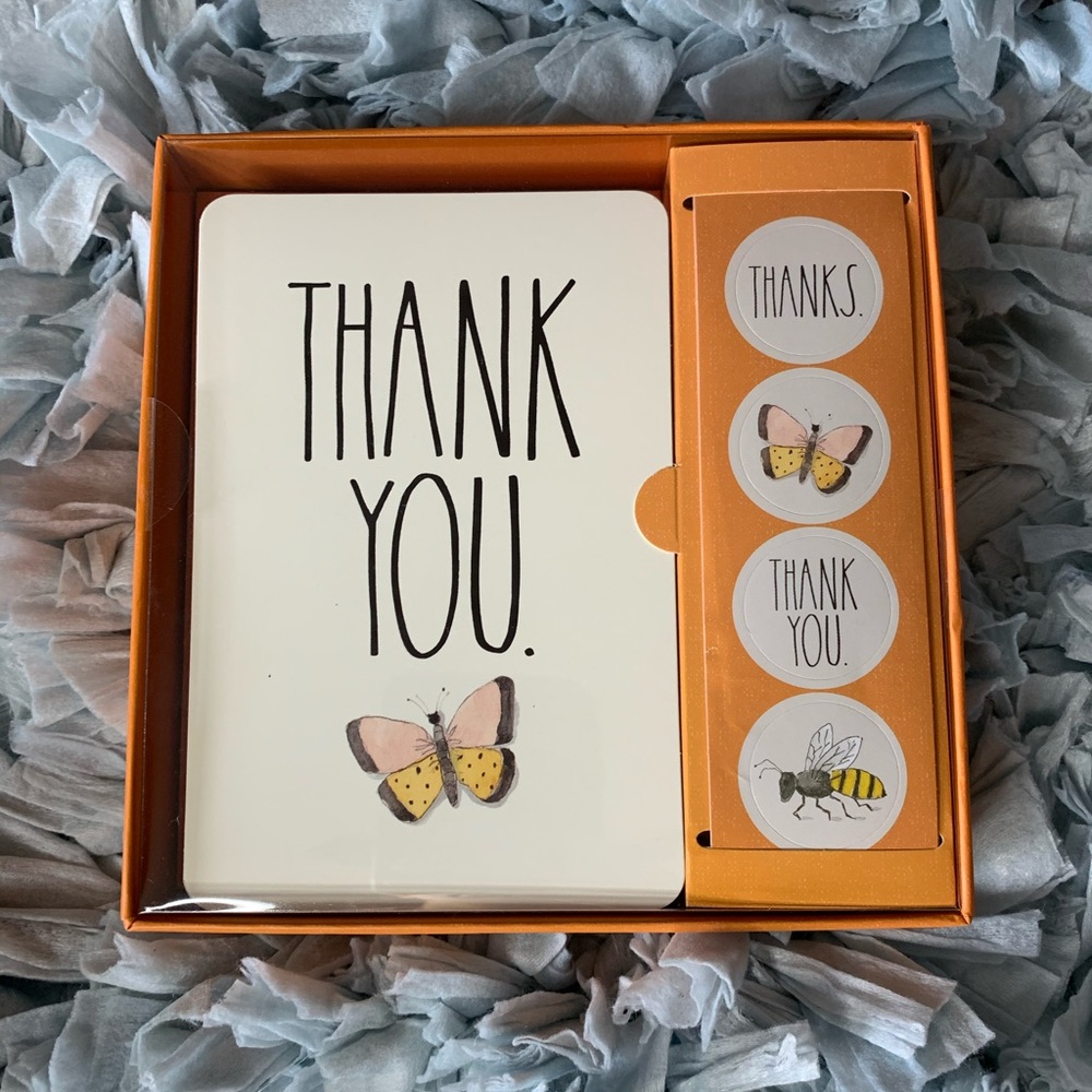 Rae Dunn Note Card Set